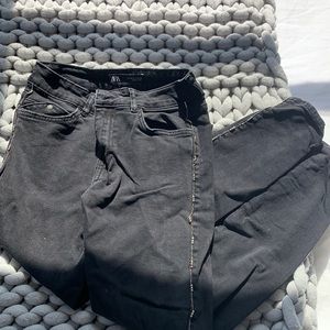 Super fun Zara jeans with beaded detailing